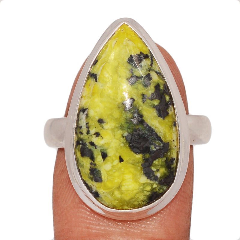 Lizardite Serpentine Ring - LDSR44