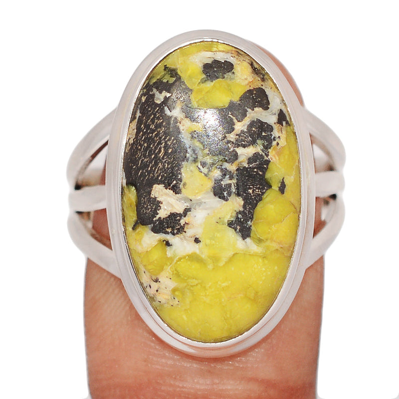 Lizardite Serpentine Ring - LDSR46