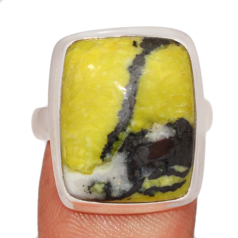 Lizardite Serpentine Ring - LDSR49