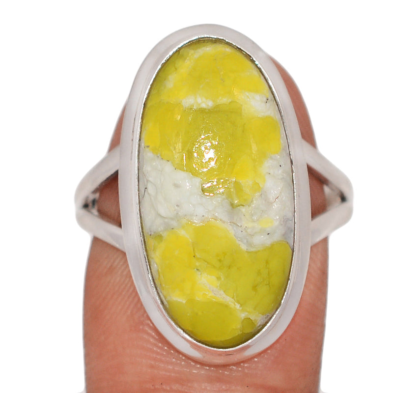 Lizardite Serpentine Ring - LDSR55