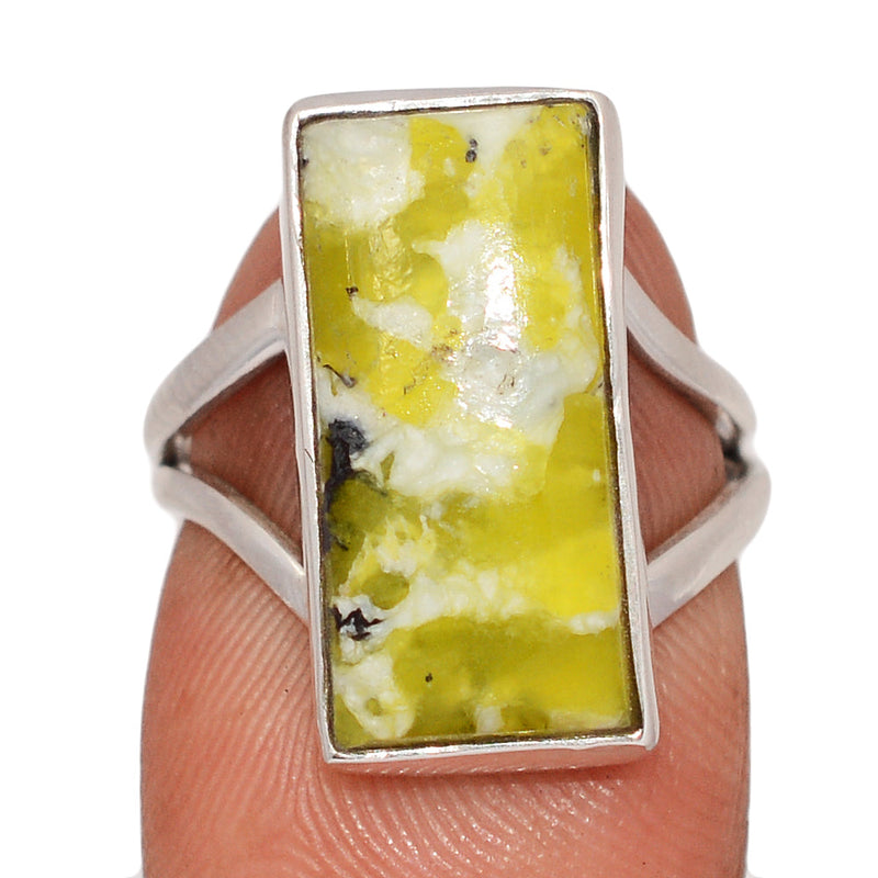 Lizardite Serpentine Ring - LDSR56