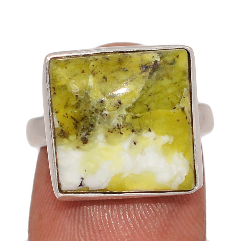 Lizardite Serpentine Ring - LDSR59