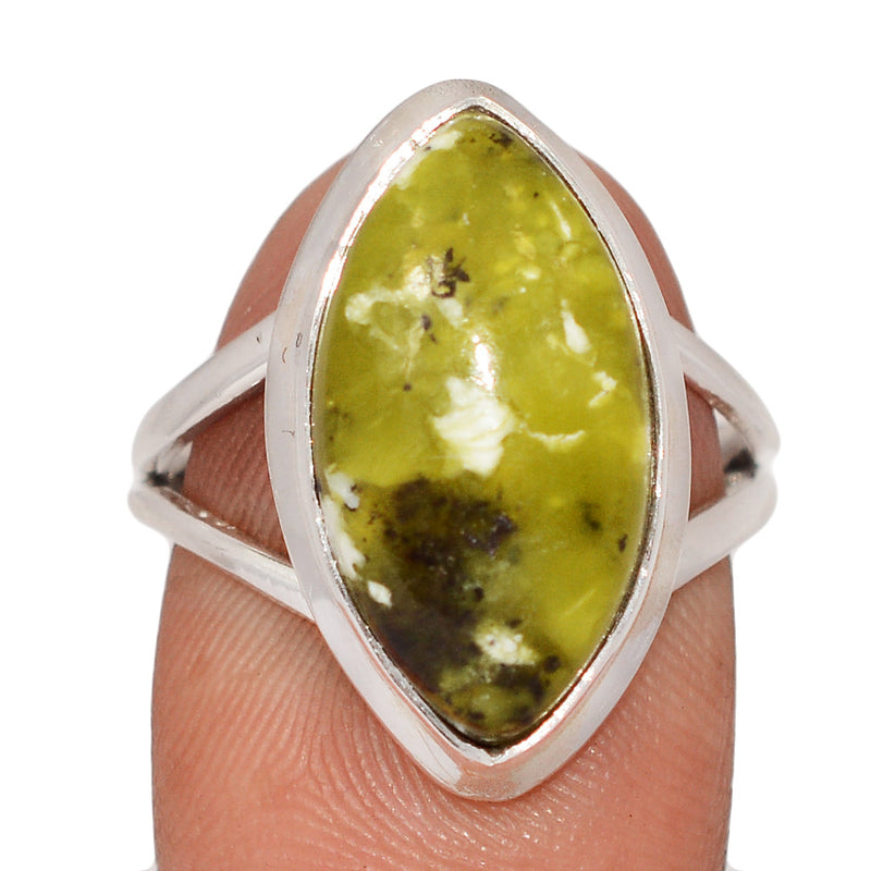 Lizardite Serpentine Ring - LDSR67