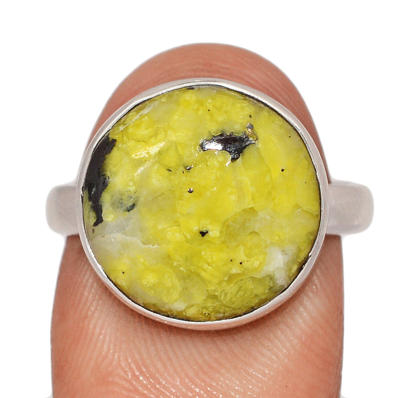 Lizardite Serpentine Ring - LDSR68