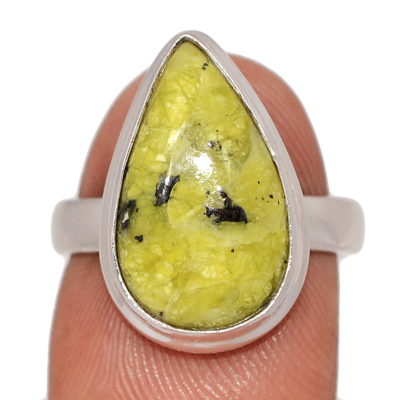 Lizardite Serpentine Ring - LDSR74