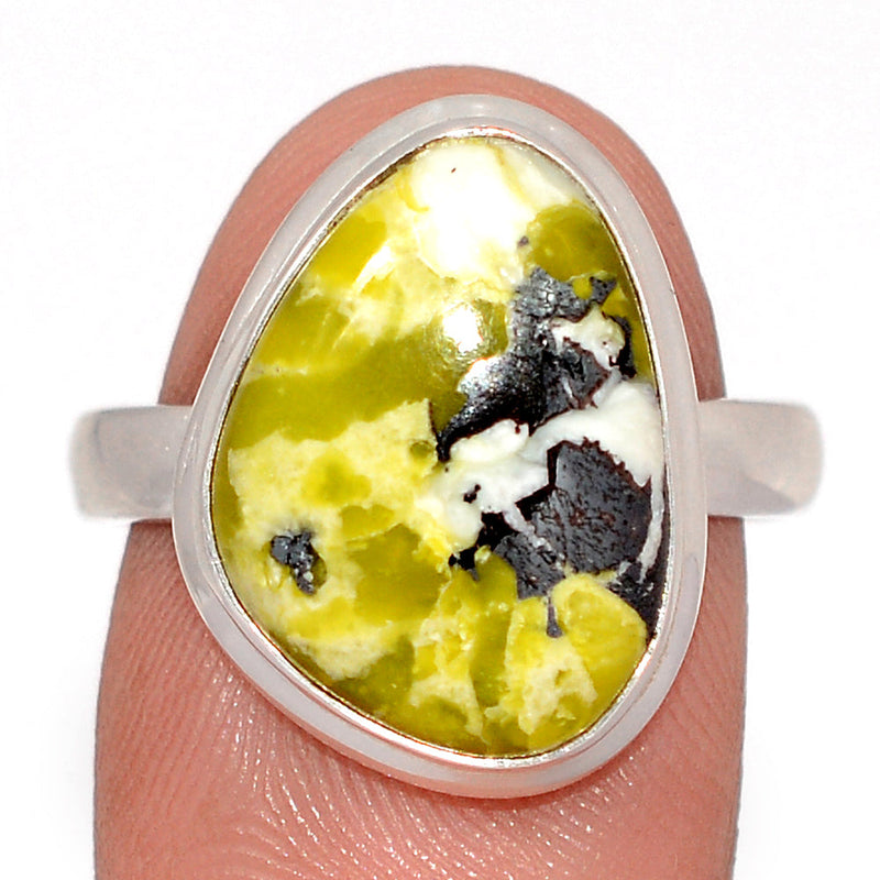 Lizardite Serpentine Ring - LDSR81