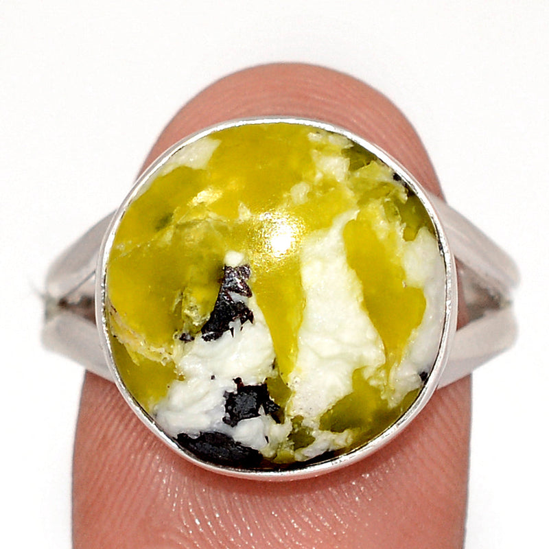 Lizardite Serpentine Ring - LDSR83