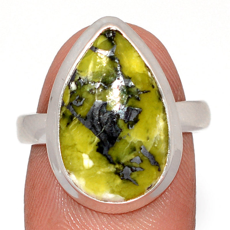 Lizardite Serpentine Ring - LDSR84