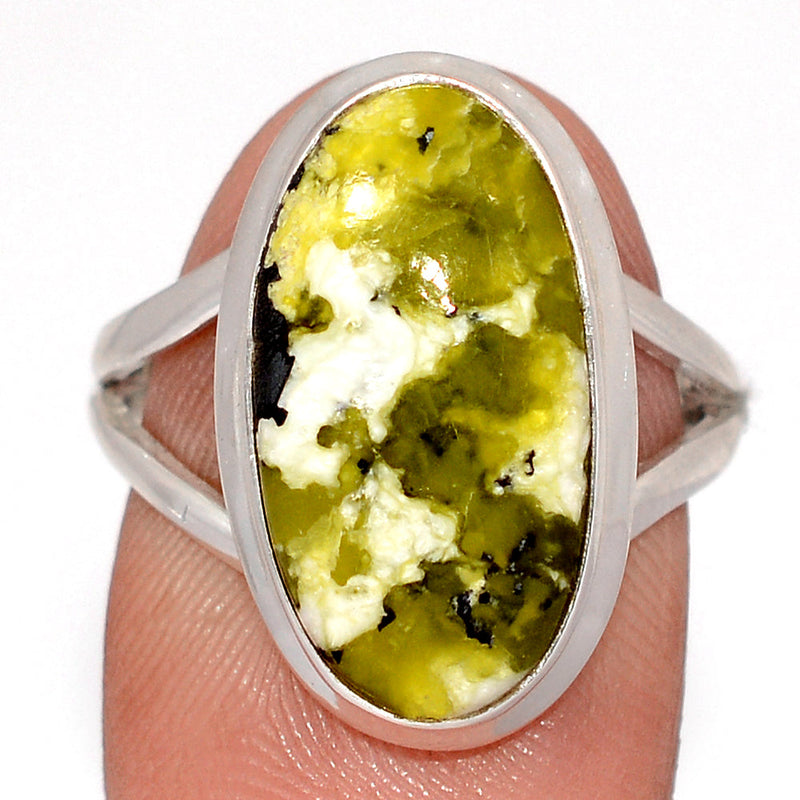 Lizardite Serpentine Ring - LDSR98