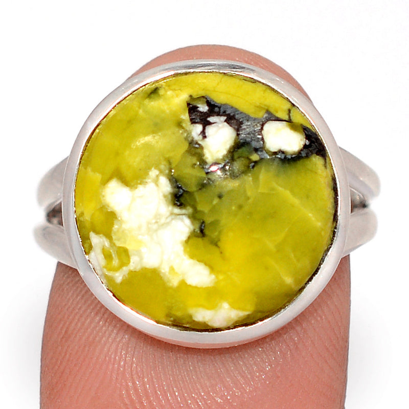 Lizardite Serpentine Ring - LDSR99