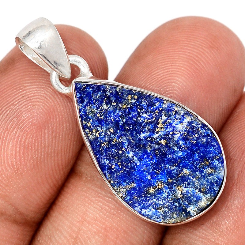 1.3" Lapis Druzy Pendants - LDZP626