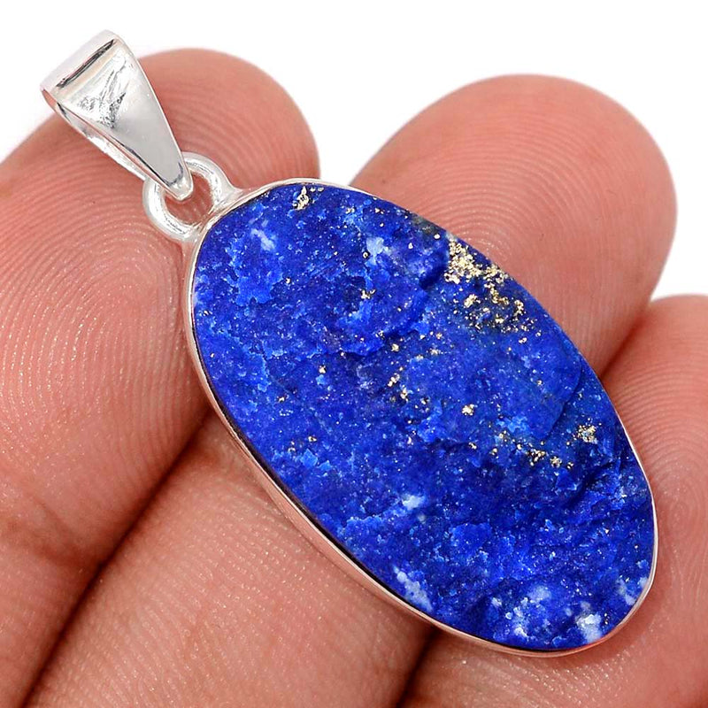 1.6" Lapis Druzy Pendants - LDZP631