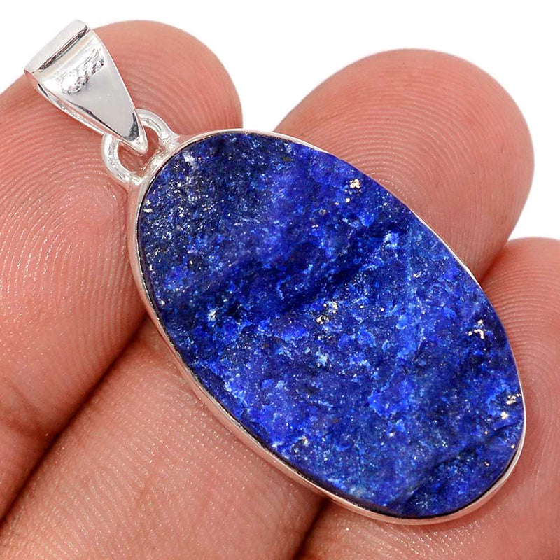1.5" Lapis Druzy Pendants - LDZP633