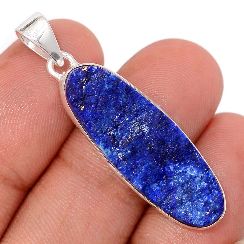 1.7" Lapis Druzy Pendants - LDZP634