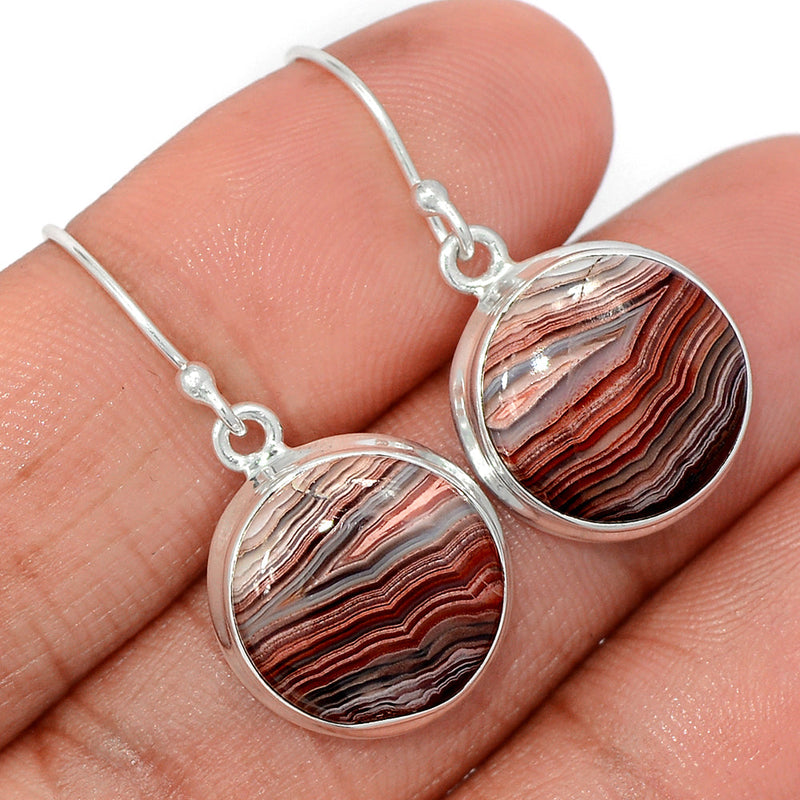 1.2" Laguna Lace Agate Earrings - LLAE905