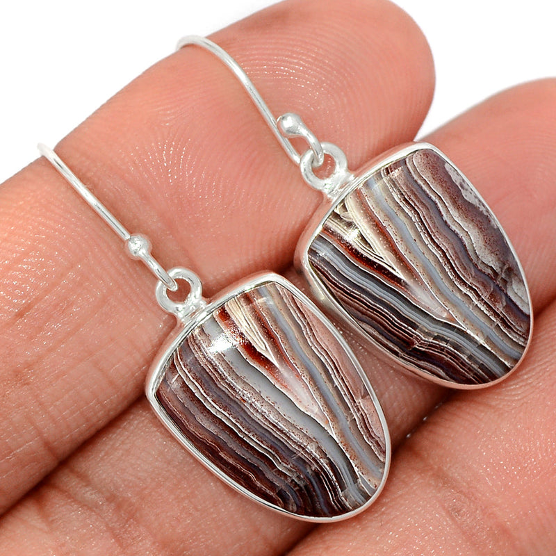 1.5" Laguna Lace Agate Earrings - LLAE950