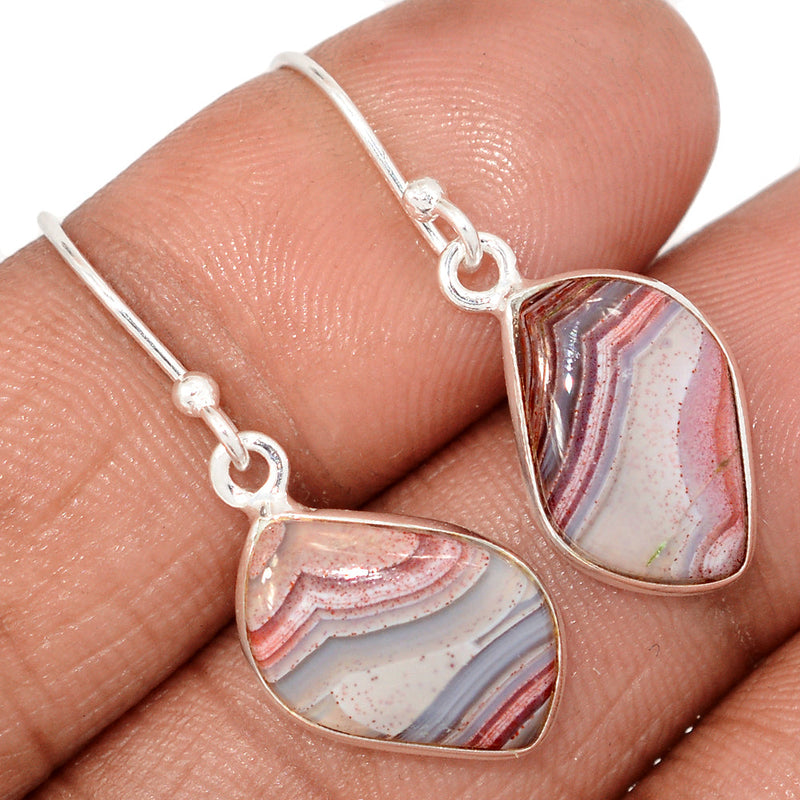 1.2" Laguna Lace Agate Earrings - LLAE983
