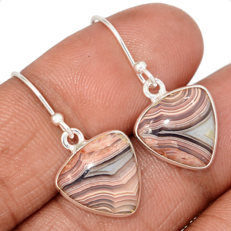 1.2" Laguna Lace Agate Earrings - LLAE985