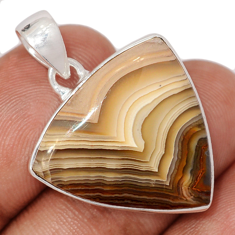 1.3" Laguna Lace Agate Pendants - LLAP1824