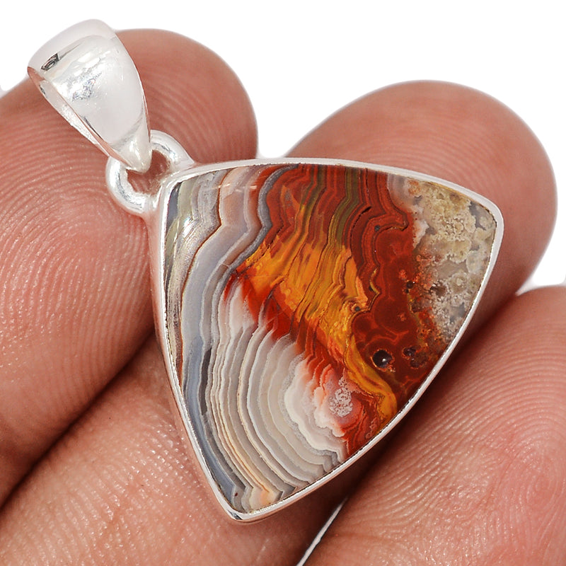 1.2" Laguna Lace Agate Pendants - LLAP1983