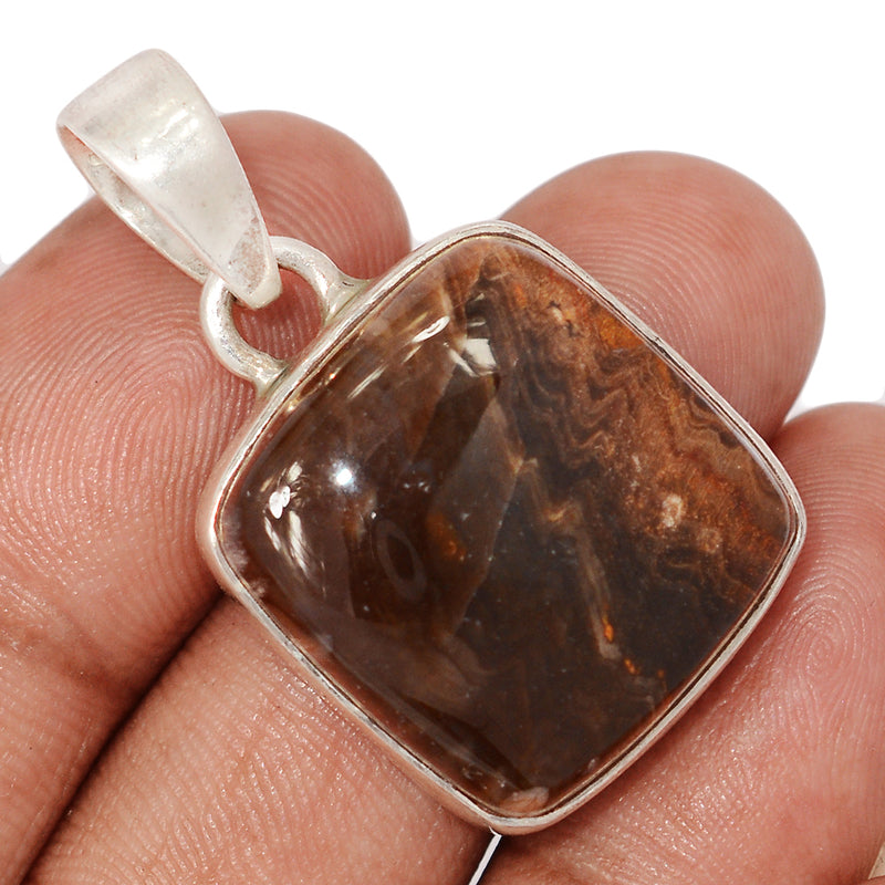 1.3" Laguna Lace Agate Pendants - LLAP2008