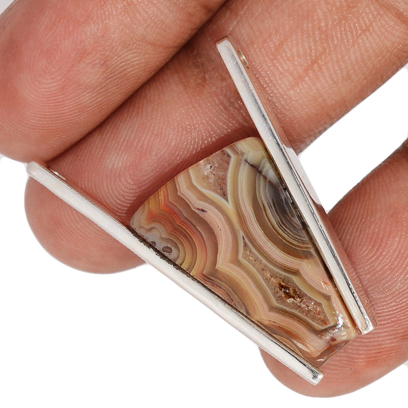 1.3" Laguna Lace Agate Pendants - LLAP2009