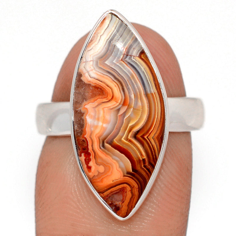 Laguna Lace Agate Ring - LLAR1609