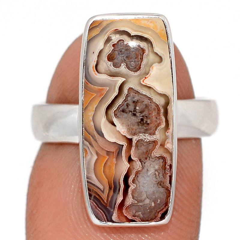 Laguna Lace Agate Ring - LLAR1617