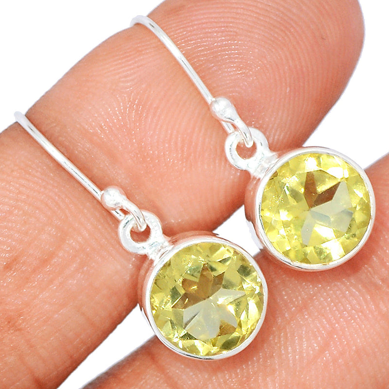 1.1" Lemon Topaz Earrings - LMTE76