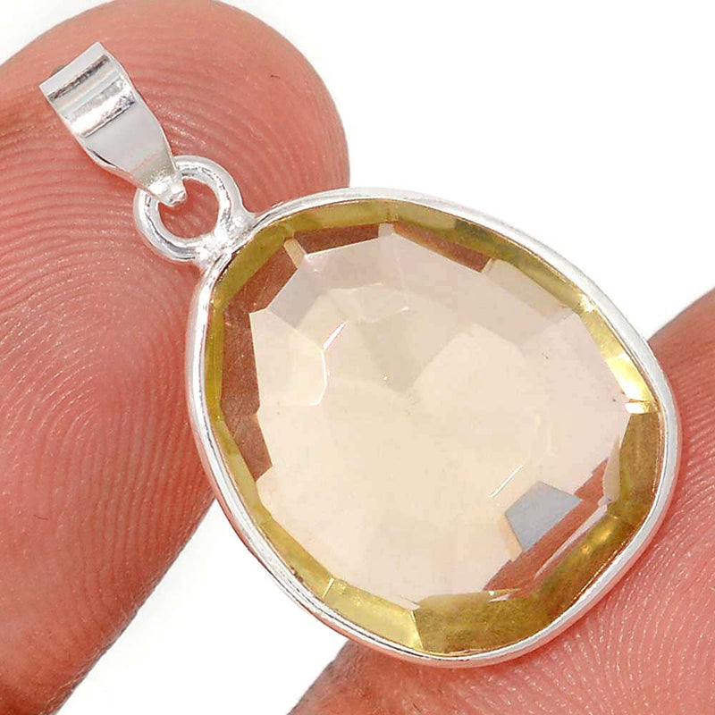 1" Lemon Topaz Pendants - LMTP642