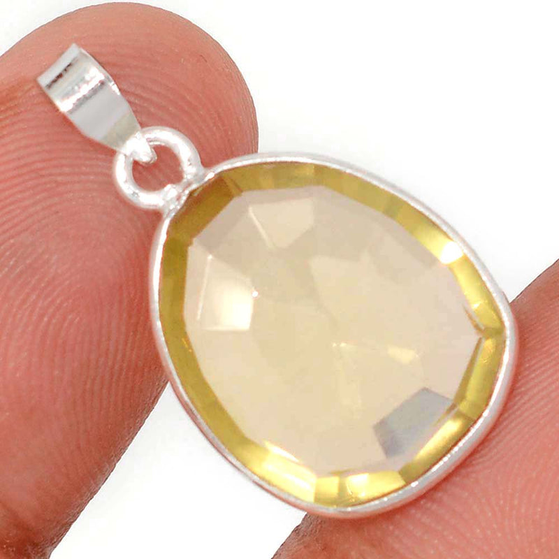 1" Lemon Topaz Pendants - LMTP643