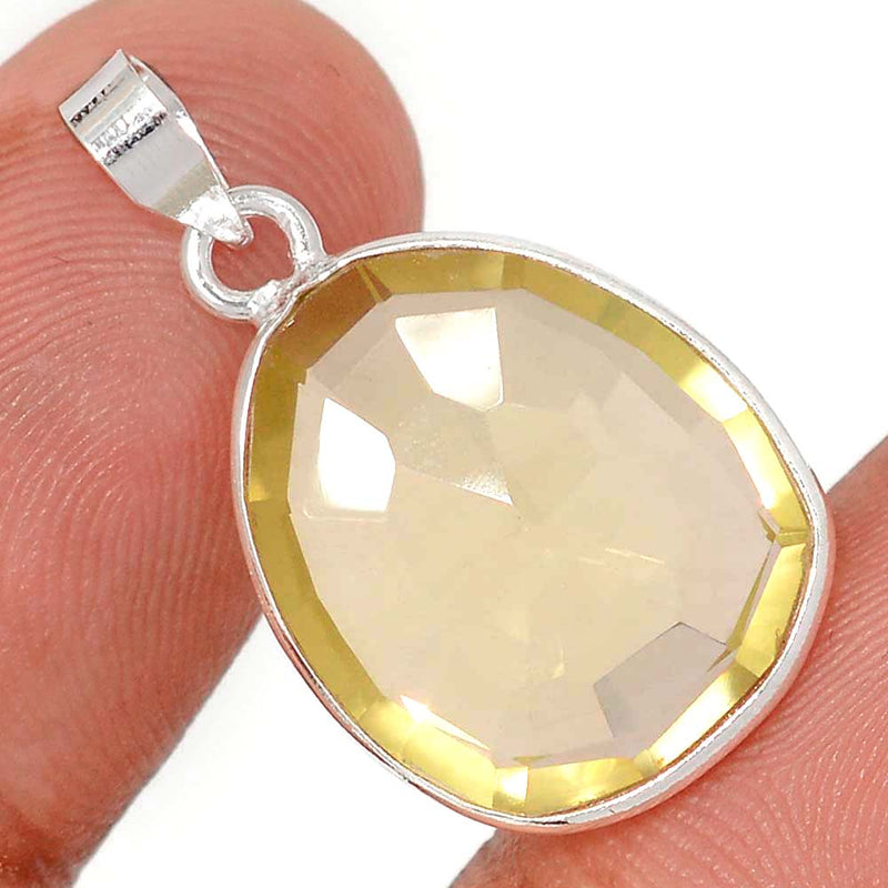 1" Lemon Topaz Pendants - LMTP644