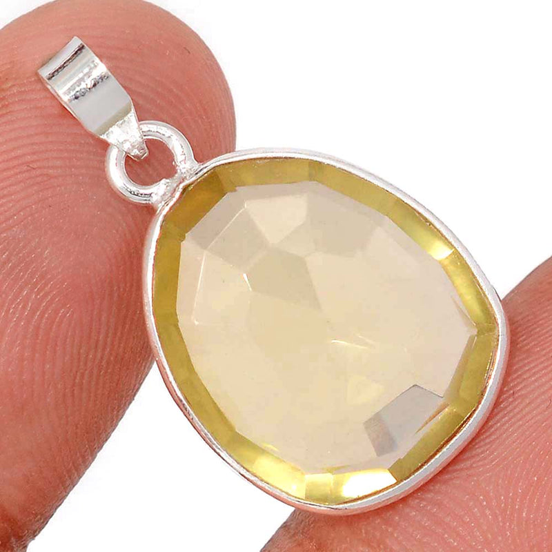 1" Lemon Topaz Pendants - LMTP645