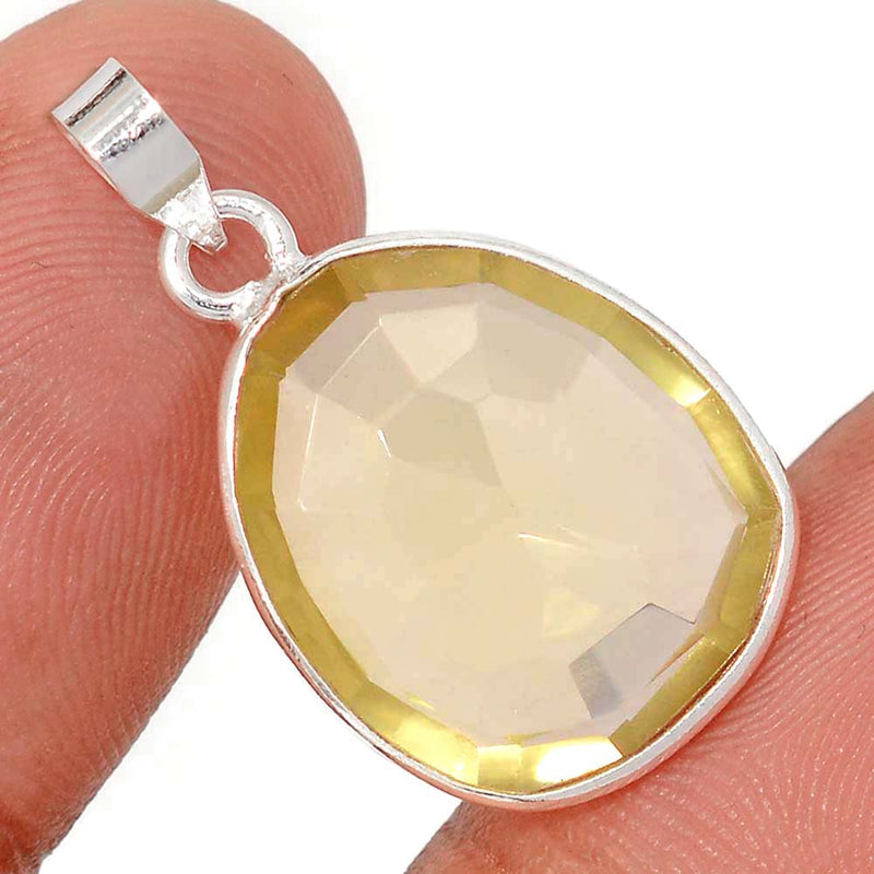 1" Lemon Topaz Pendants - LMTP646