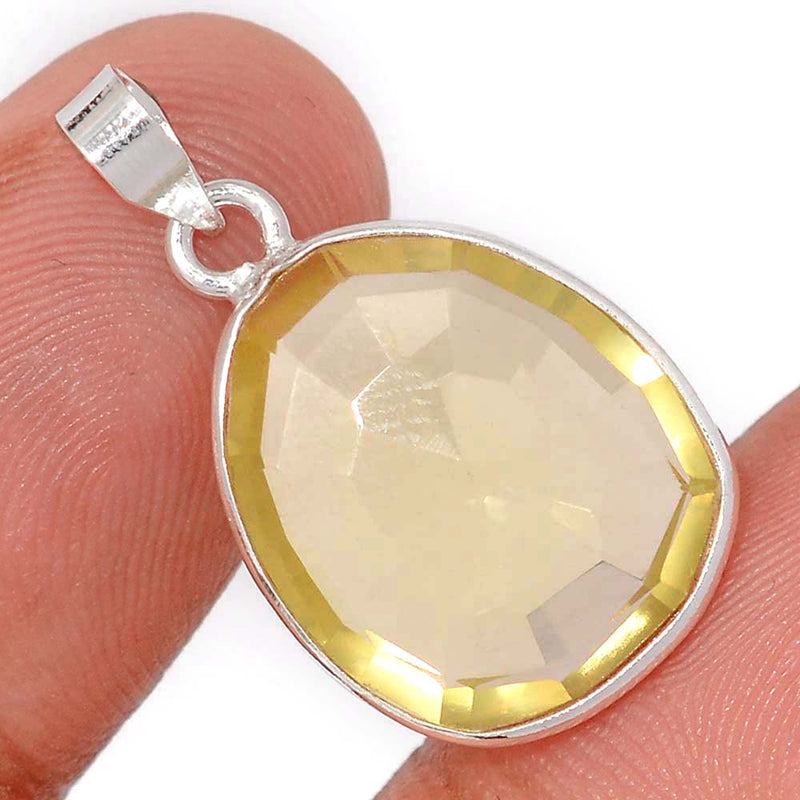 1" Lemon Topaz Pendants - LMTP648