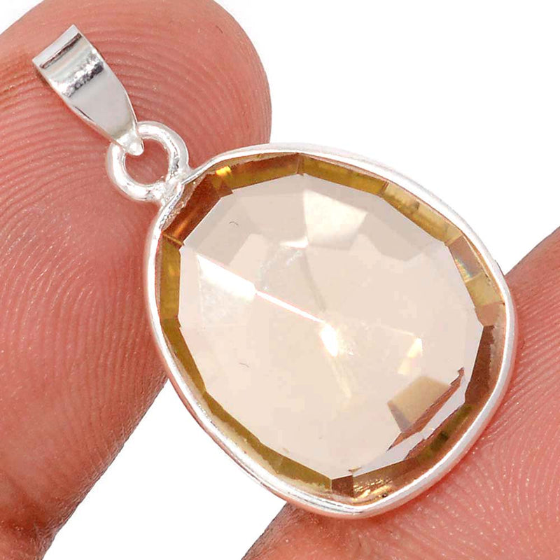 1" Lemon Topaz Pendants - LMTP649