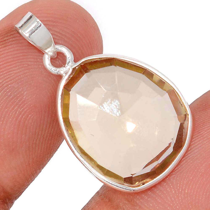 1" Lemon Topaz Pendants - LMTP650