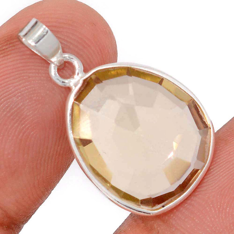 1" Lemon Topaz Pendants - LMTP653