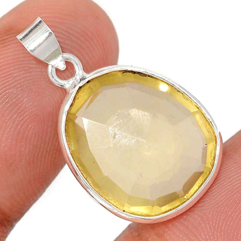 1" Lemon Topaz Pendants - LMTP656