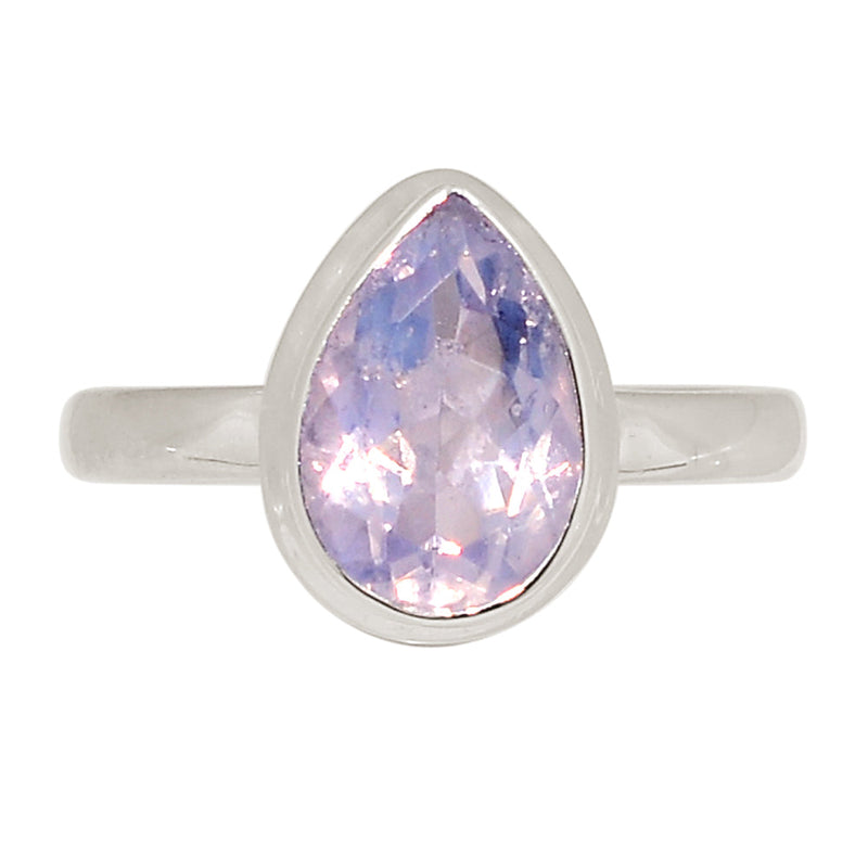 Lavender Quartz Faceted Ring - LQFR107
