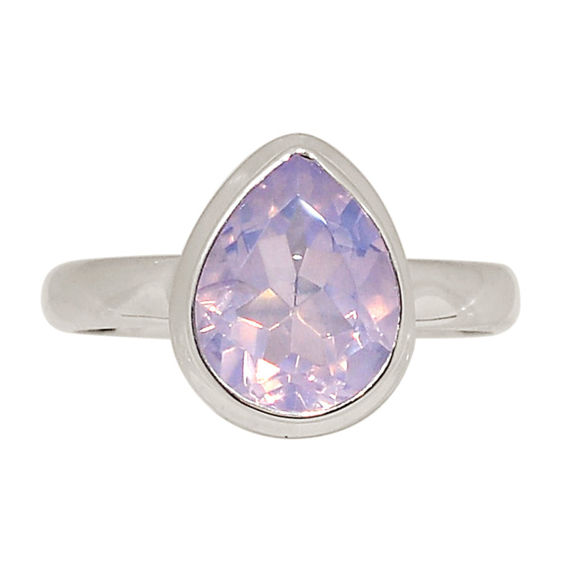 Lavender Quartz Faceted Ring - LQFR113