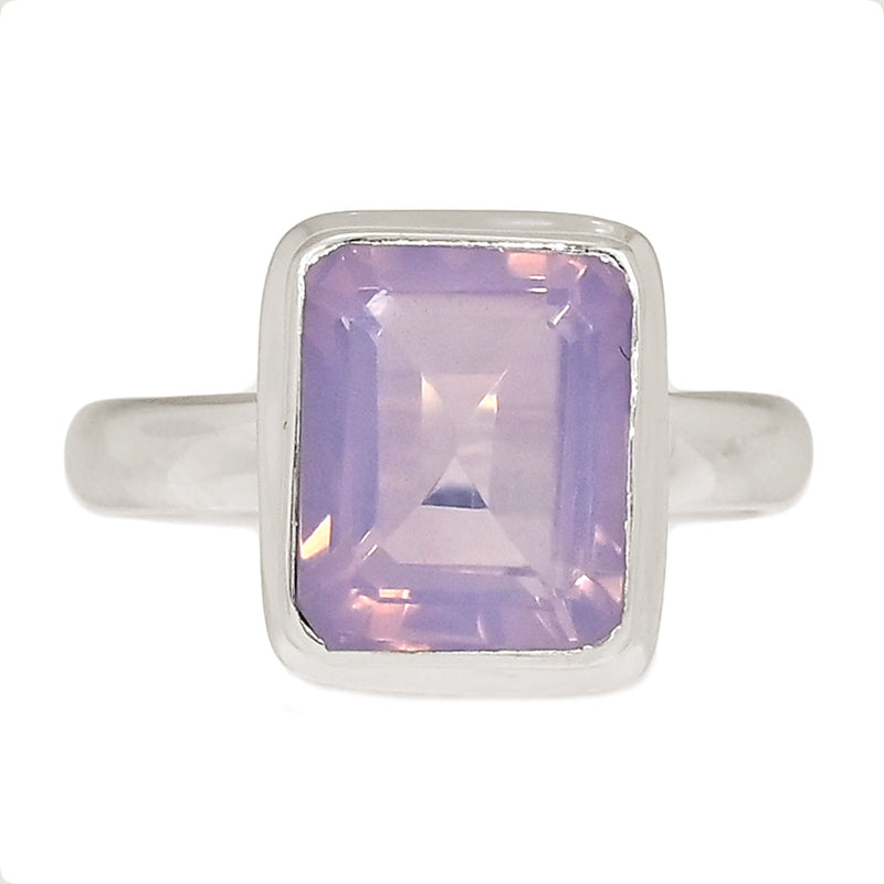Lavender Quartz Faceted Ring - LQFR12
