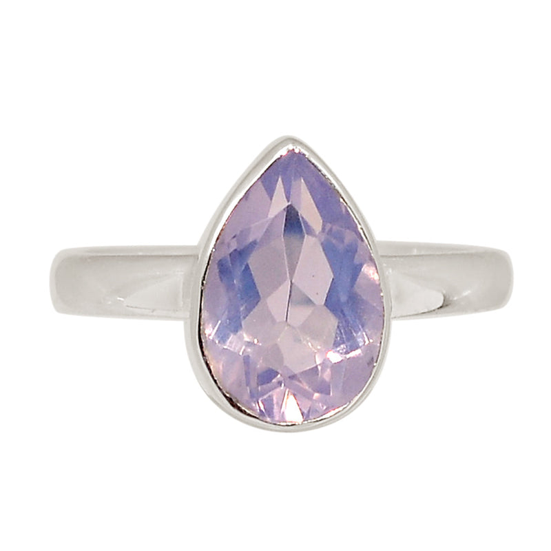 Lavender Quartz Faceted Ring - LQFR51