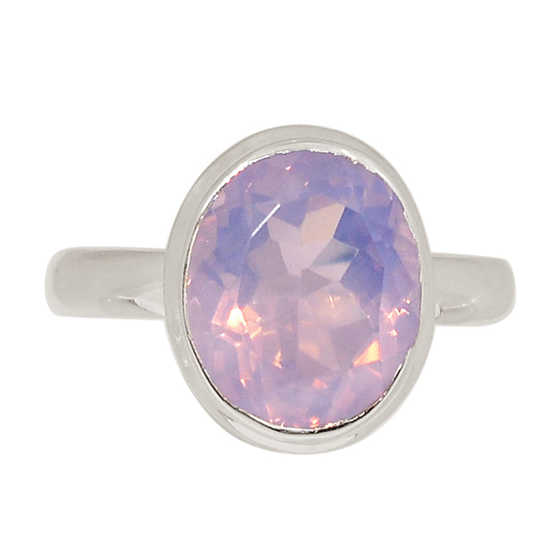 Lavender Quartz Faceted Ring - LQFR52