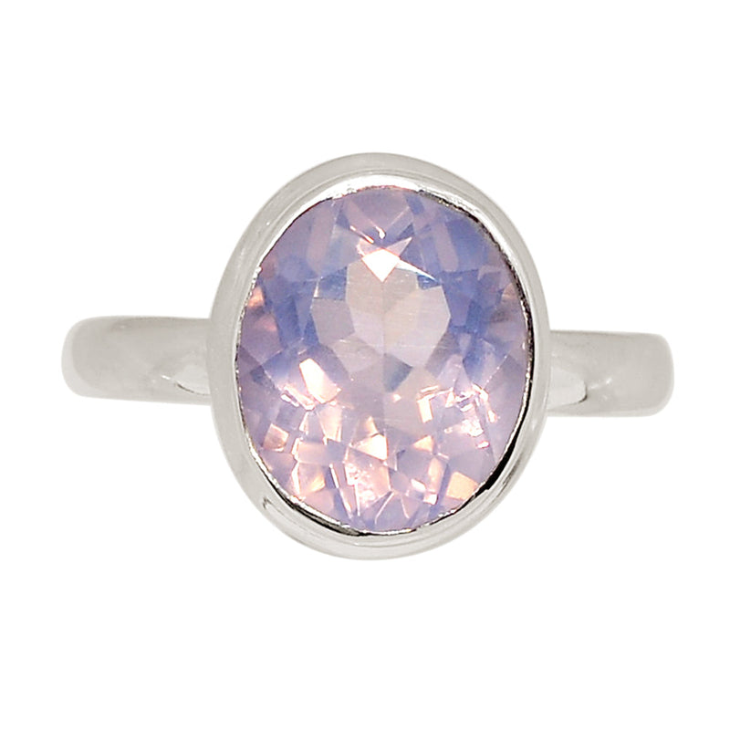 Lavender Quartz Faceted Ring - LQFR53