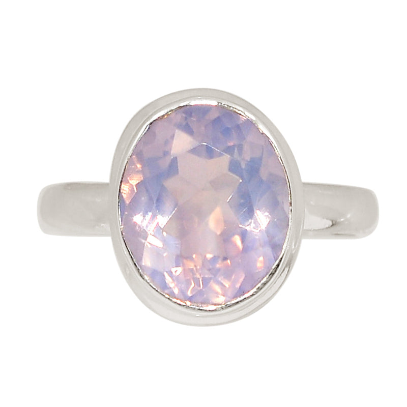 Lavender Quartz Faceted Ring - LQFR55