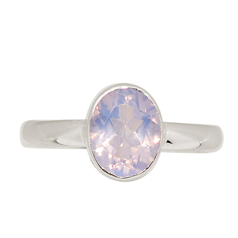 Lavender Quartz Faceted Ring - LQFR56