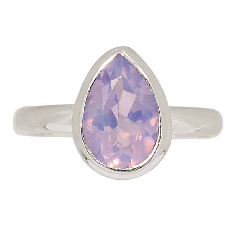 Lavender Quartz Faceted Ring - LQFR62
