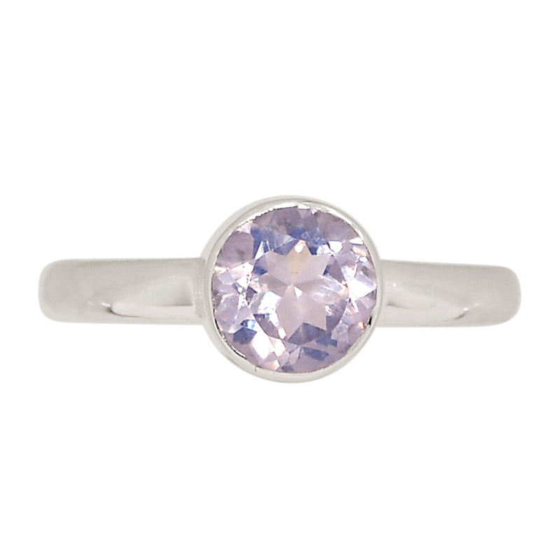 Lavender Quartz Faceted Ring - LQFR64