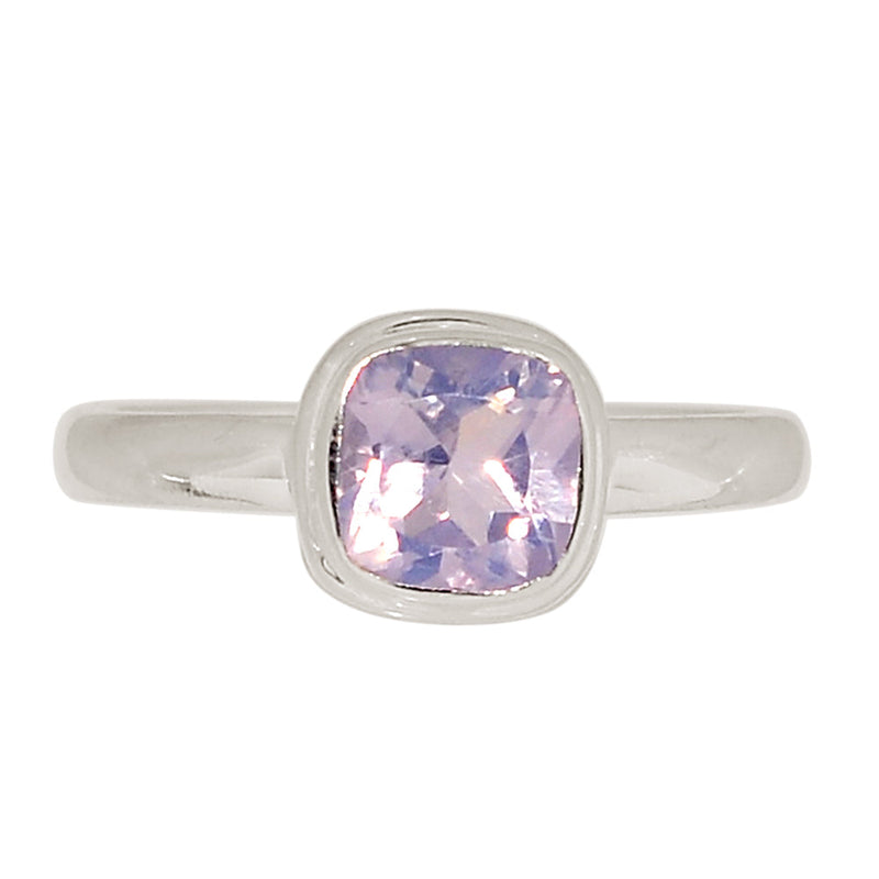 Lavender Quartz Faceted Ring - LQFR68